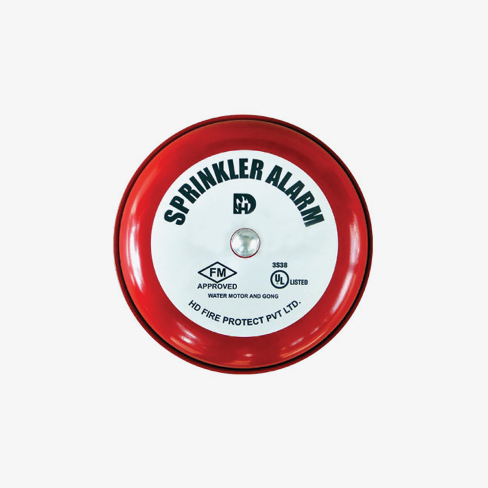 Islak Alarm Vanası Su Motor Gongu