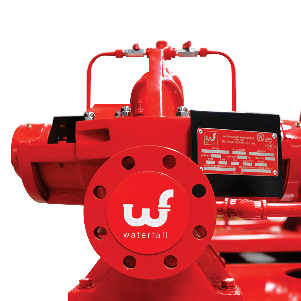 Ayrılabilir Gövdeli Çift Emişli Yangın Pompaları