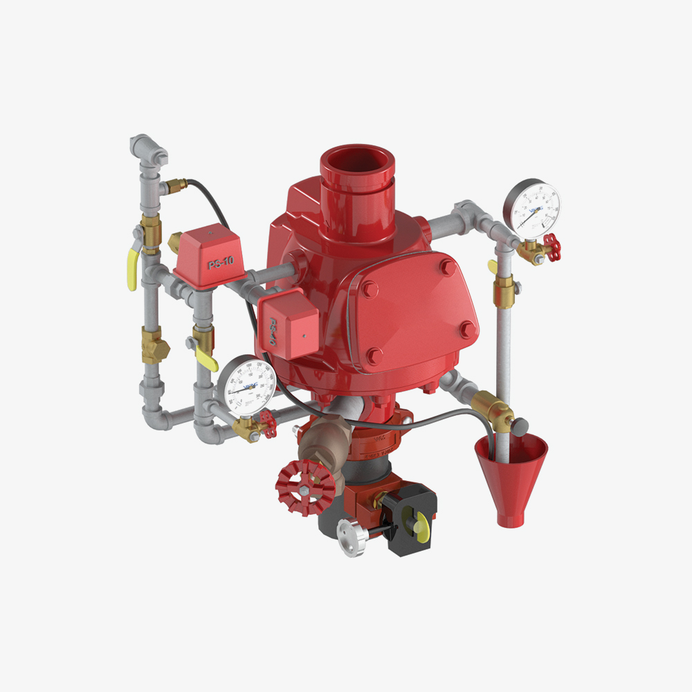 Kuru Alarm Vanası Su Motor Alarm Gongu